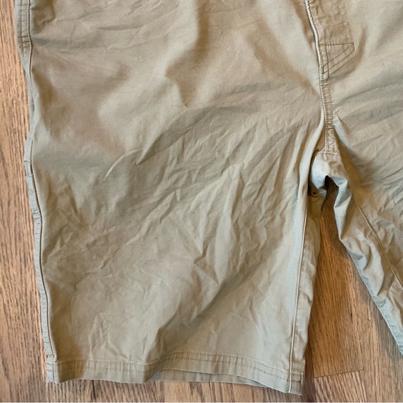 PRANA Porter Chino Shorts Sz 38 Standard Fit Brown Stretch 9” Inseam Khaki Hike - Picture 14 of 15